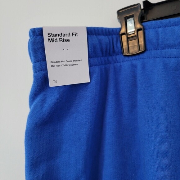 Nike Shorts Women's Size 3X Blue Active Wear Knit Standard Fit Mid Rise - Picture 9 of 14